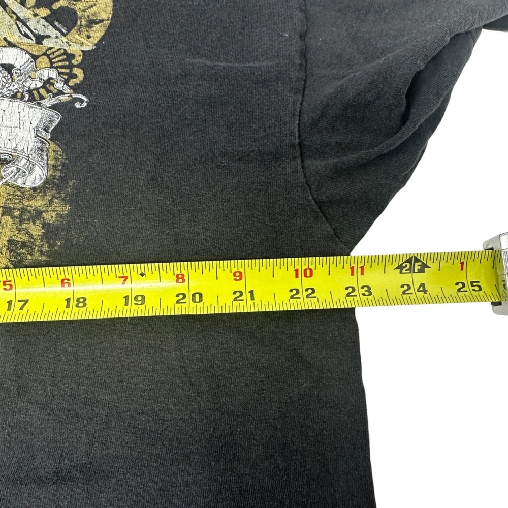 Delta Pro Weight Mens Salvation Skull Wings T-Shirt Black XL Laughing Soul - Picture 7 of 9